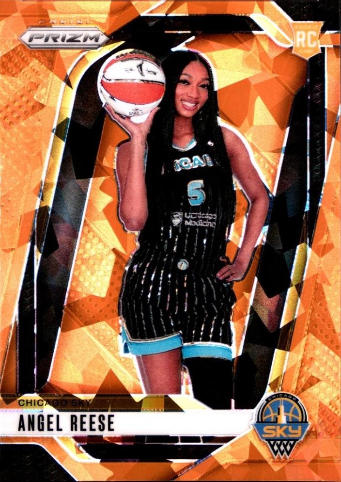 2024 Prizm WNBA ANGEL REESE Orange Ice Variation Rookie Year