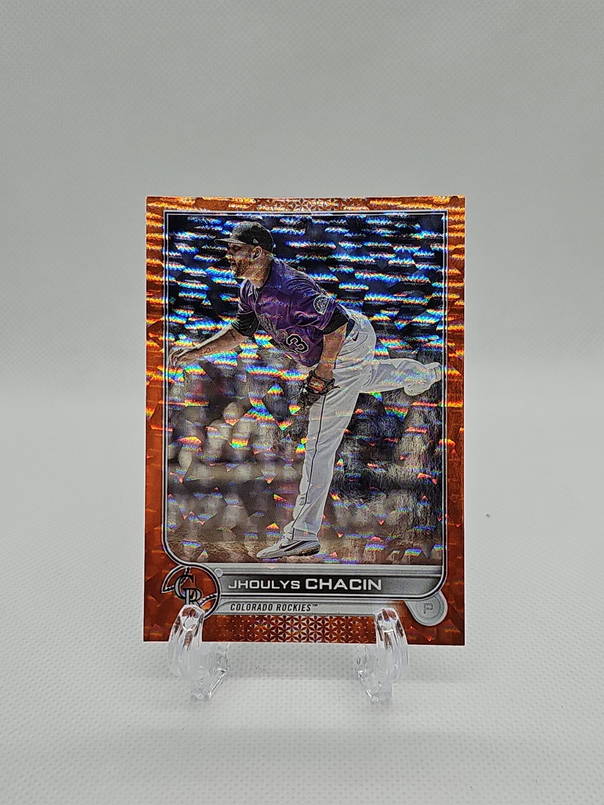 2022 Topps Update Orange Foil #US40 Jhoulys Chacin /299 Colorado Rockies