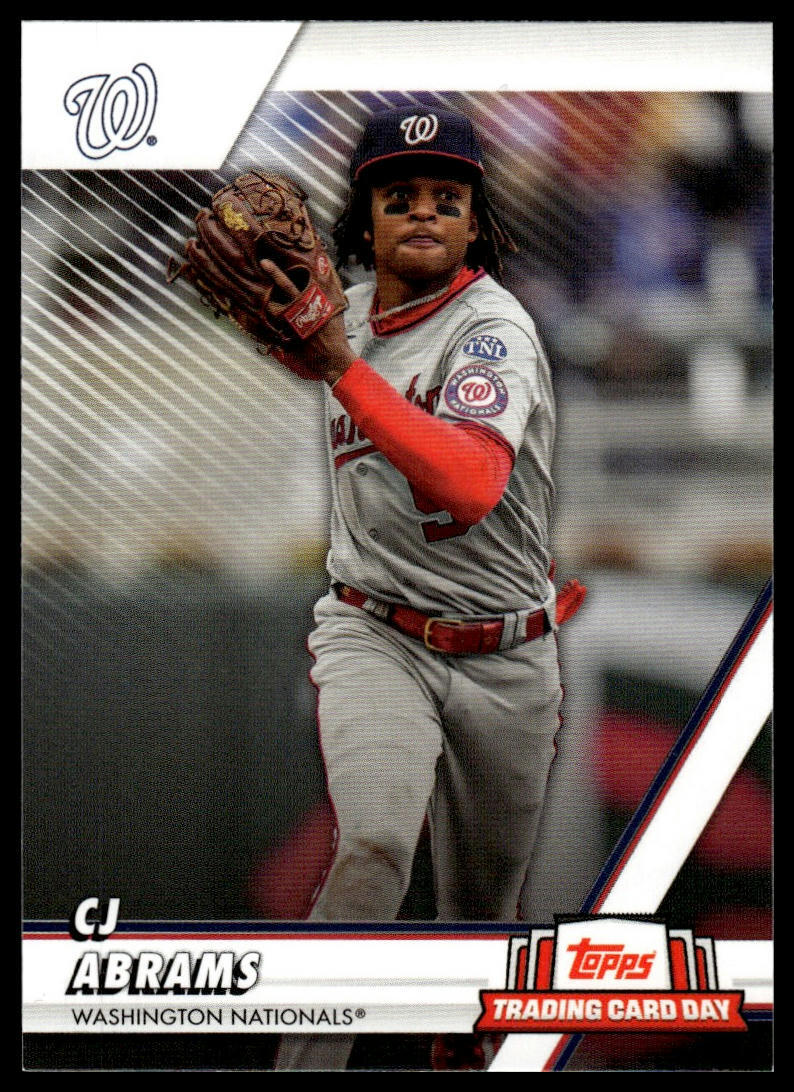 2024 Topps Trading Card Day CJ Abrams #NTCD-B30