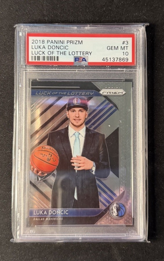 2018-19 Panini Prizm – Luck of the Lottery Luka Dončić #3 (RC)