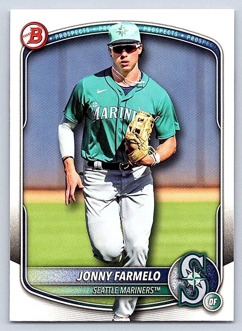 JONNY FARMELO MARINERS 2025 BOWMAN DRAFT #BD-163