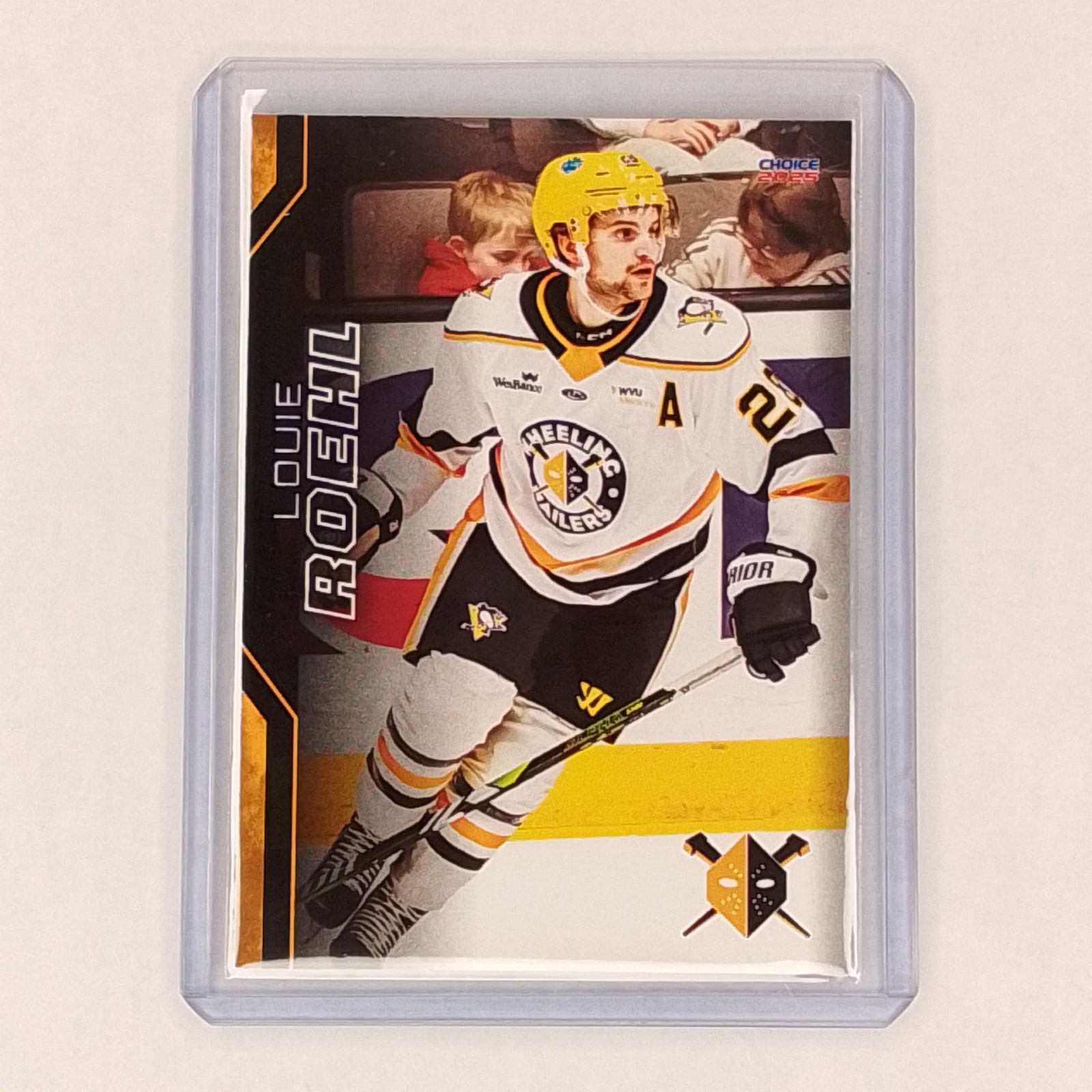 2024-25 Choice Wheeling Nailers – Louie Roehl #23 (RC)