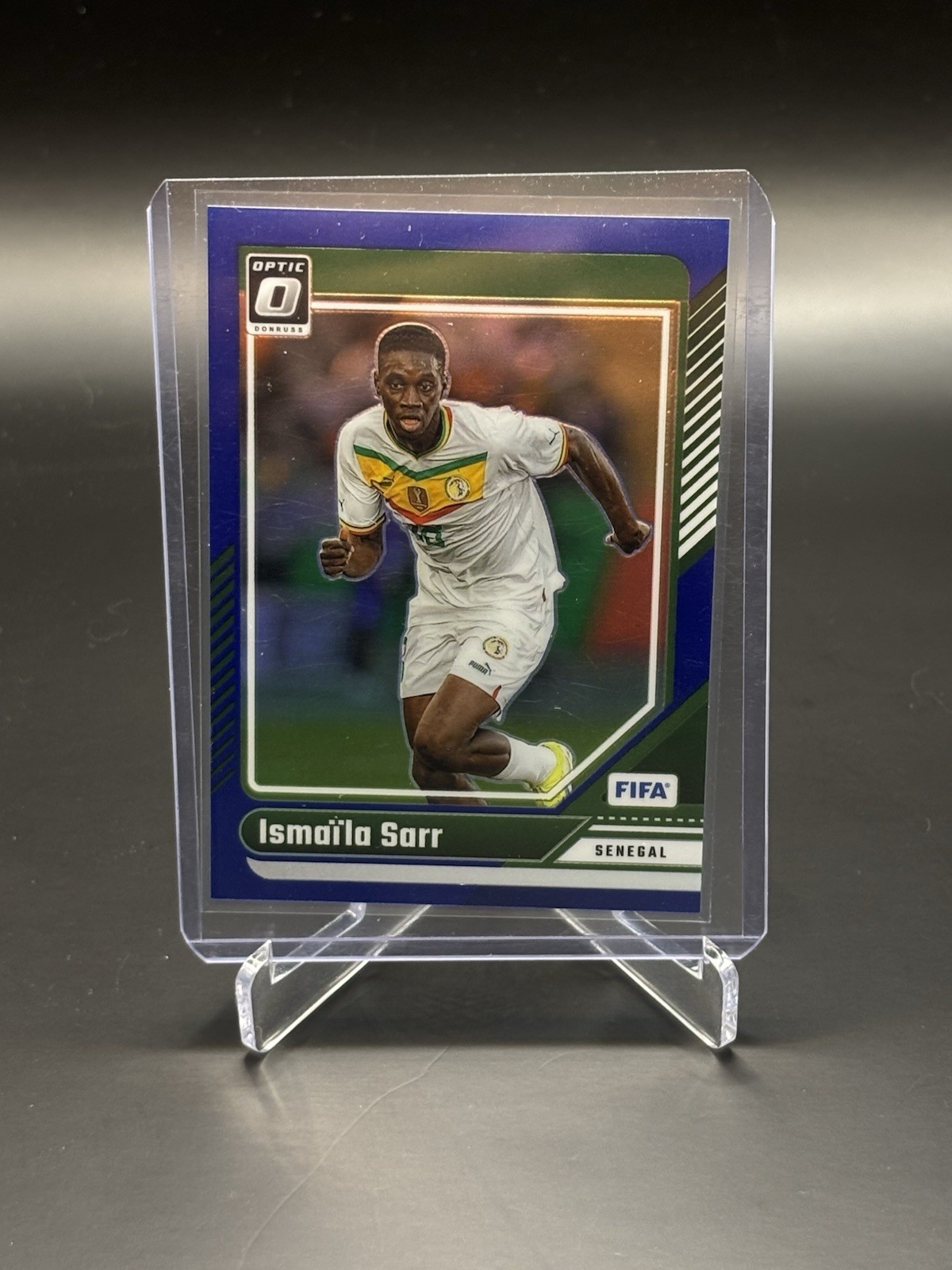 2024-25 Panini Donruss Fifa – Optic Ismaila Sarr #158 Blue Prizm /149