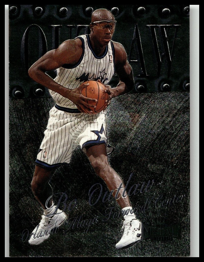 1998-99 Metal Universe #27 Bo Outlaw Orlando Magic