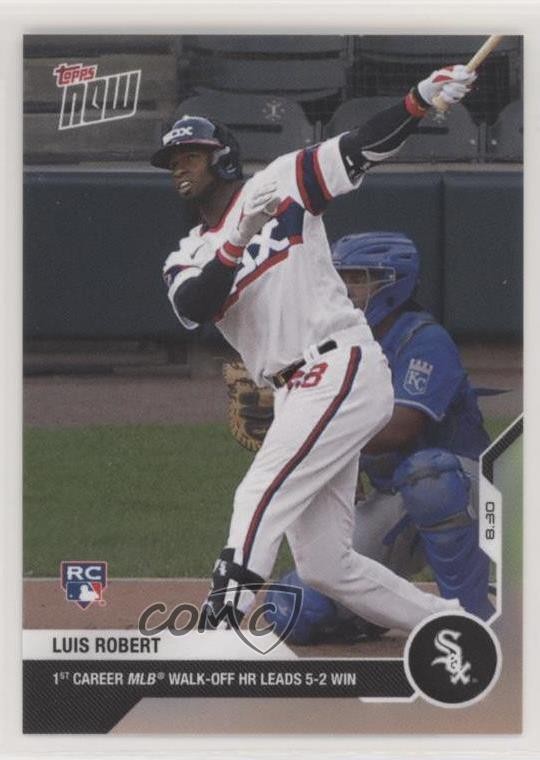 2020 Topps Now /6100 Luis Robert #177 Rookie RC 1s8