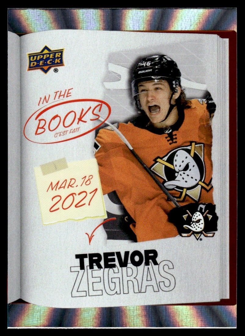 Trvor Zegras #ITB-5 2024-25 Tim Hortons Collector’s Series In the Books