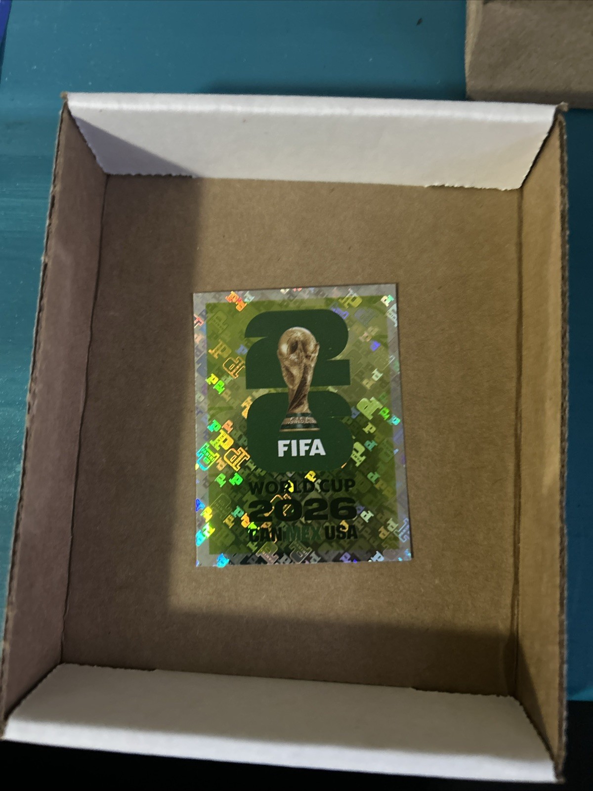 This is a 2026 Panini FIFA World Cup Sticker (specifically designated as FWC 7)