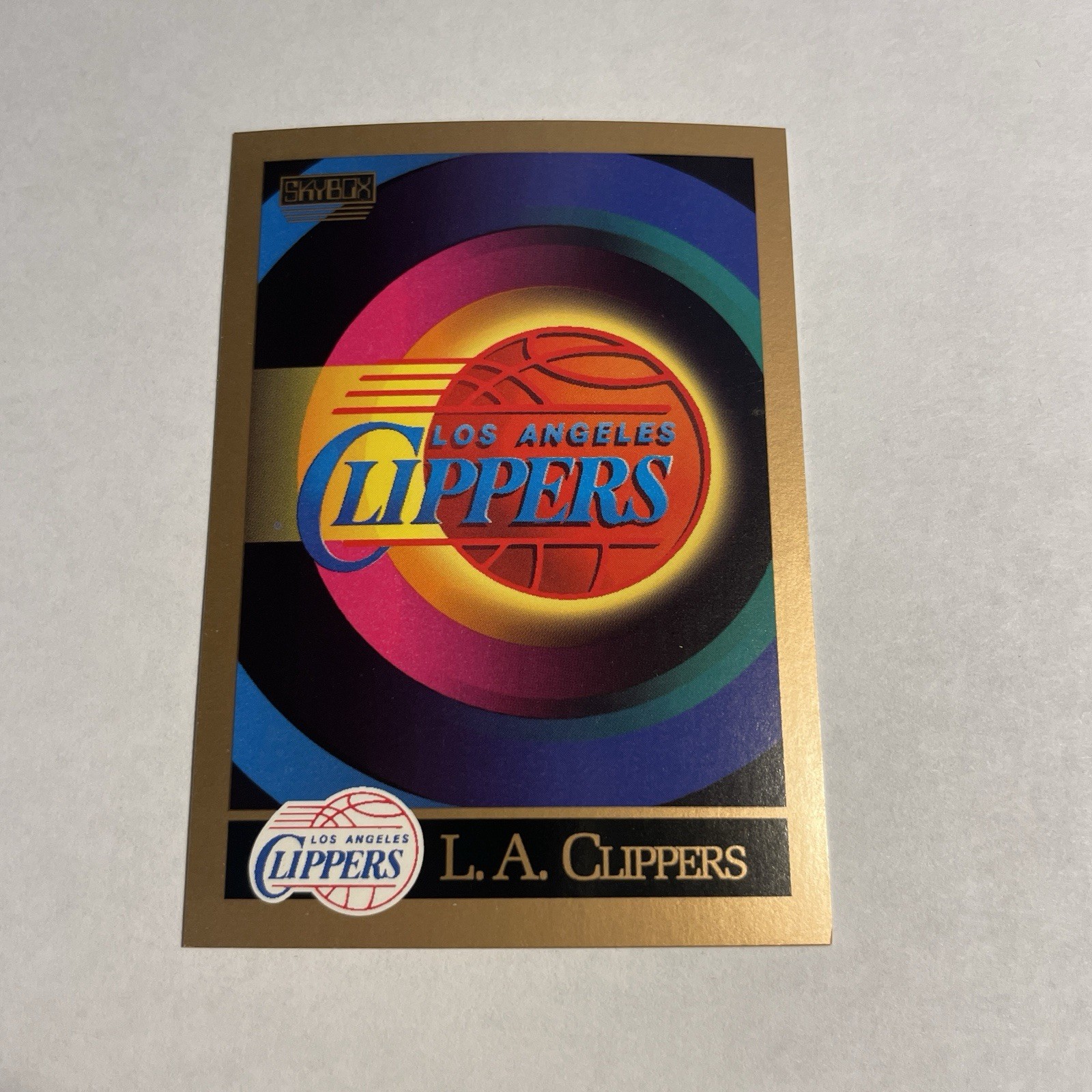 1990-91 SkyBox Los Angeles Clippers Basketball Card #339