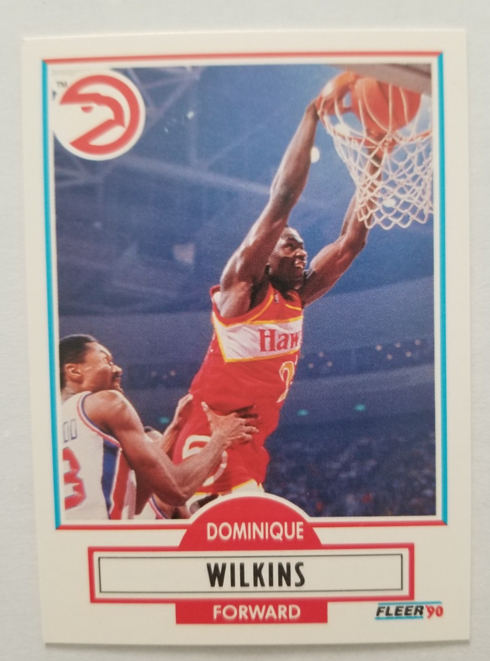1990-91 Fleer Dominique Wilkins Atlanta Hawks #6