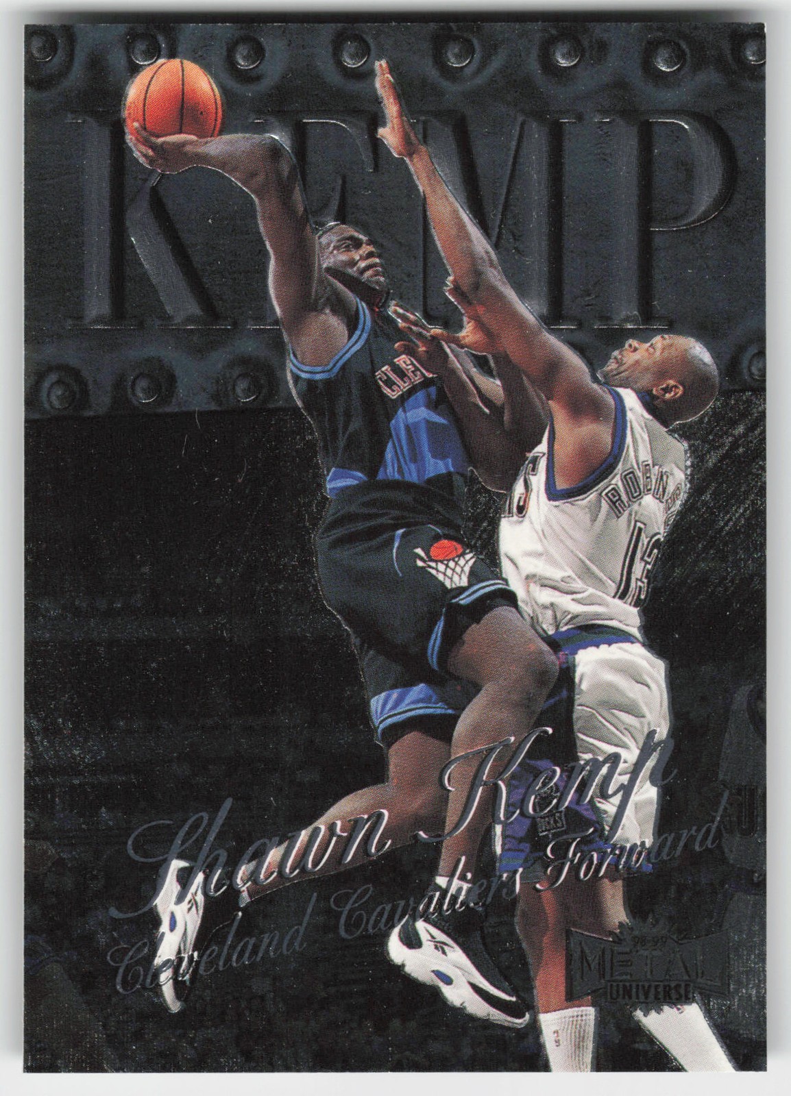 1998-99 Metal Universe Shawn Kemp #110 Cleveland Cavaliers