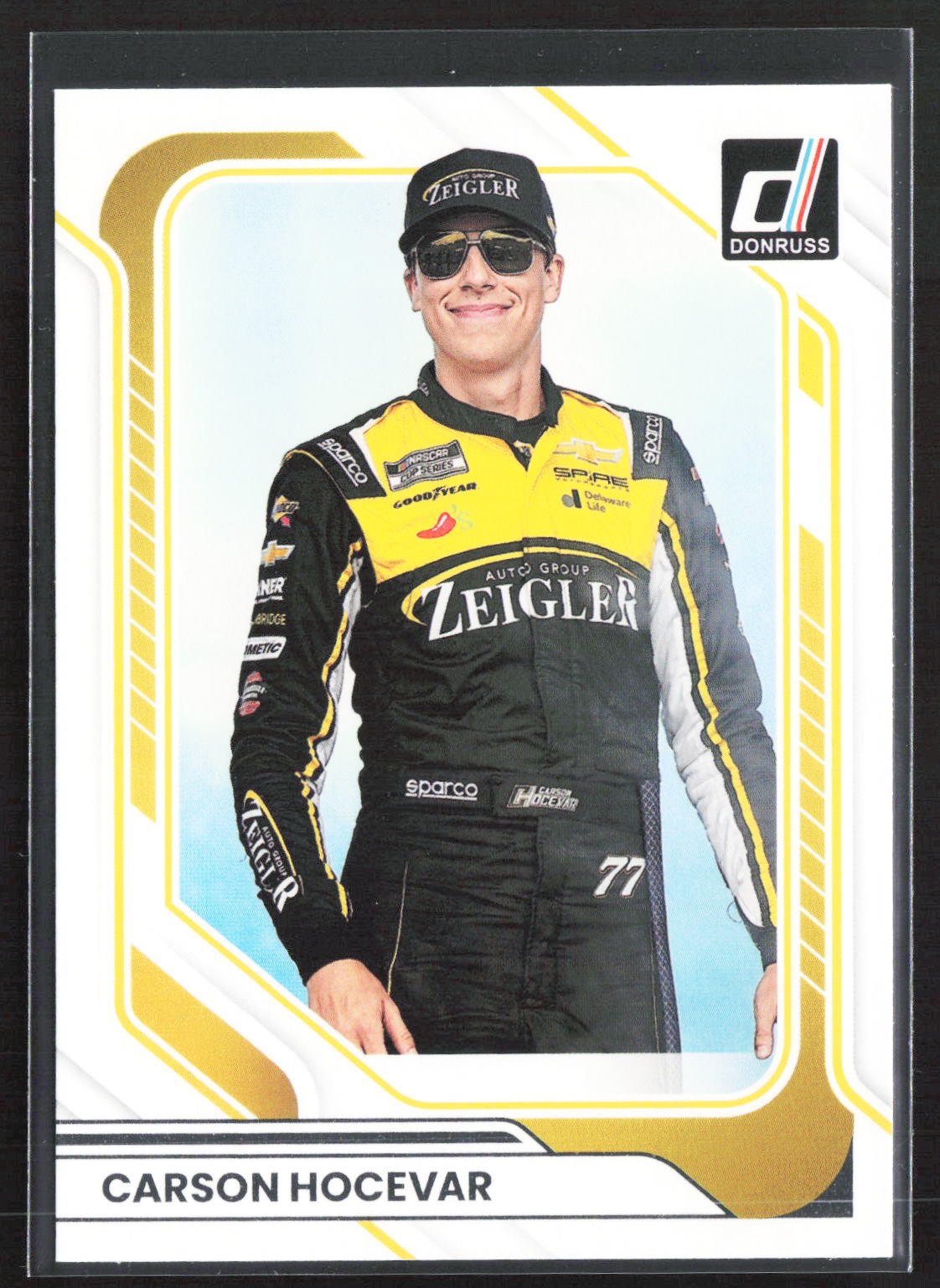 2026 Donruss Carson Hocevar #65 Spire Motorsports