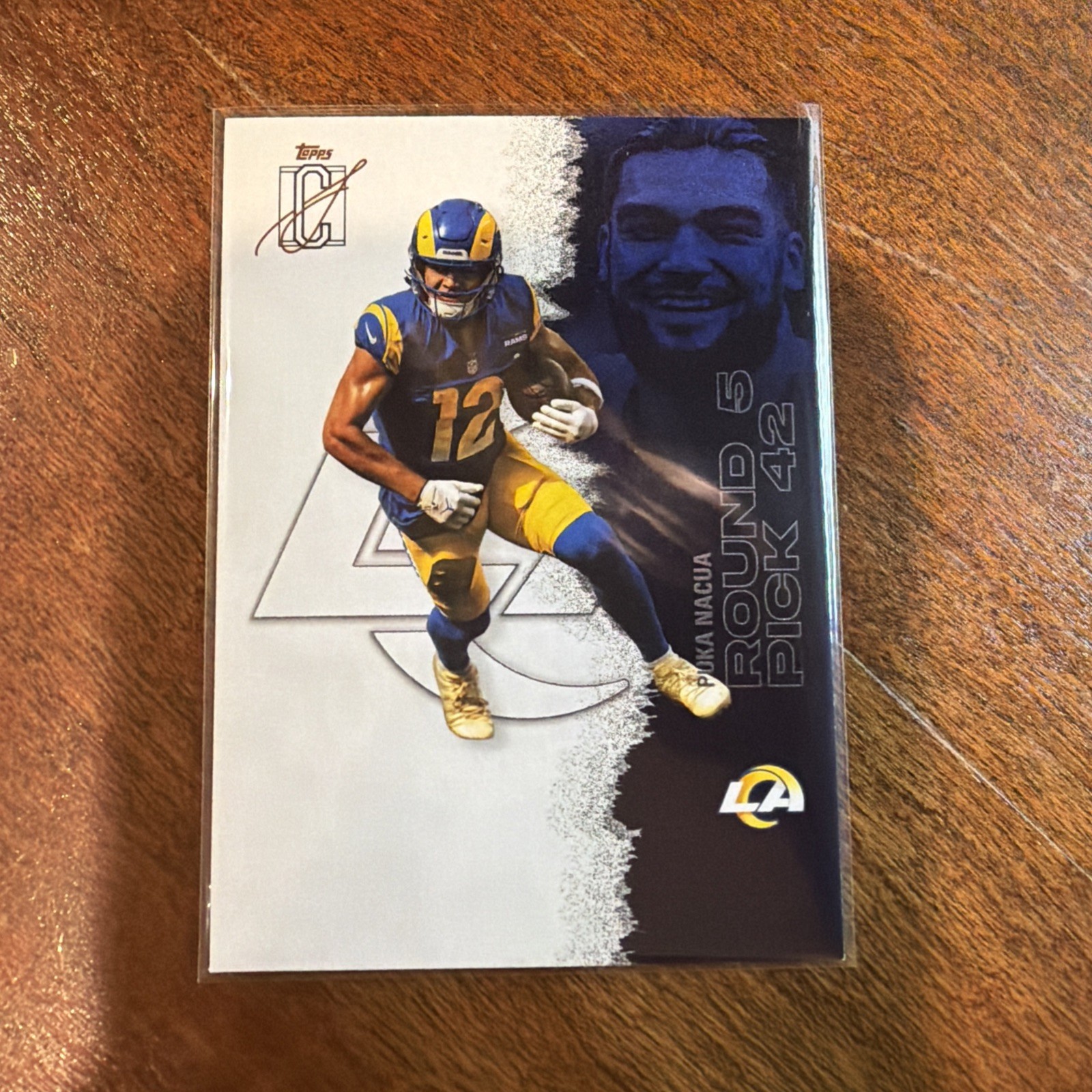 2025 Topps Signature Class #33 Puka Nacua Los Angeles Rams NM+