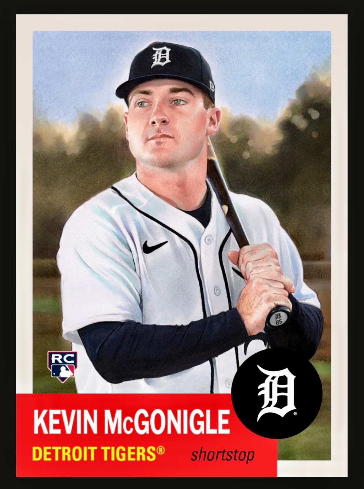 TOPPS LIVING SET 933 KEVIN McGONIGLE TIGERS RC PRESALE