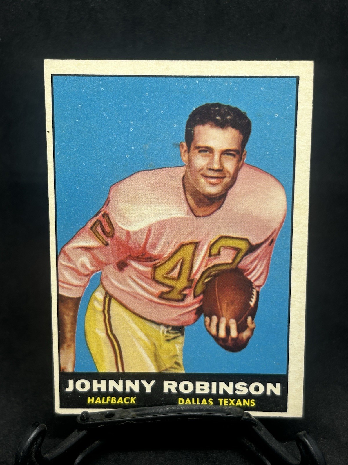 1961 Topps #139 Johnny Robinson RC