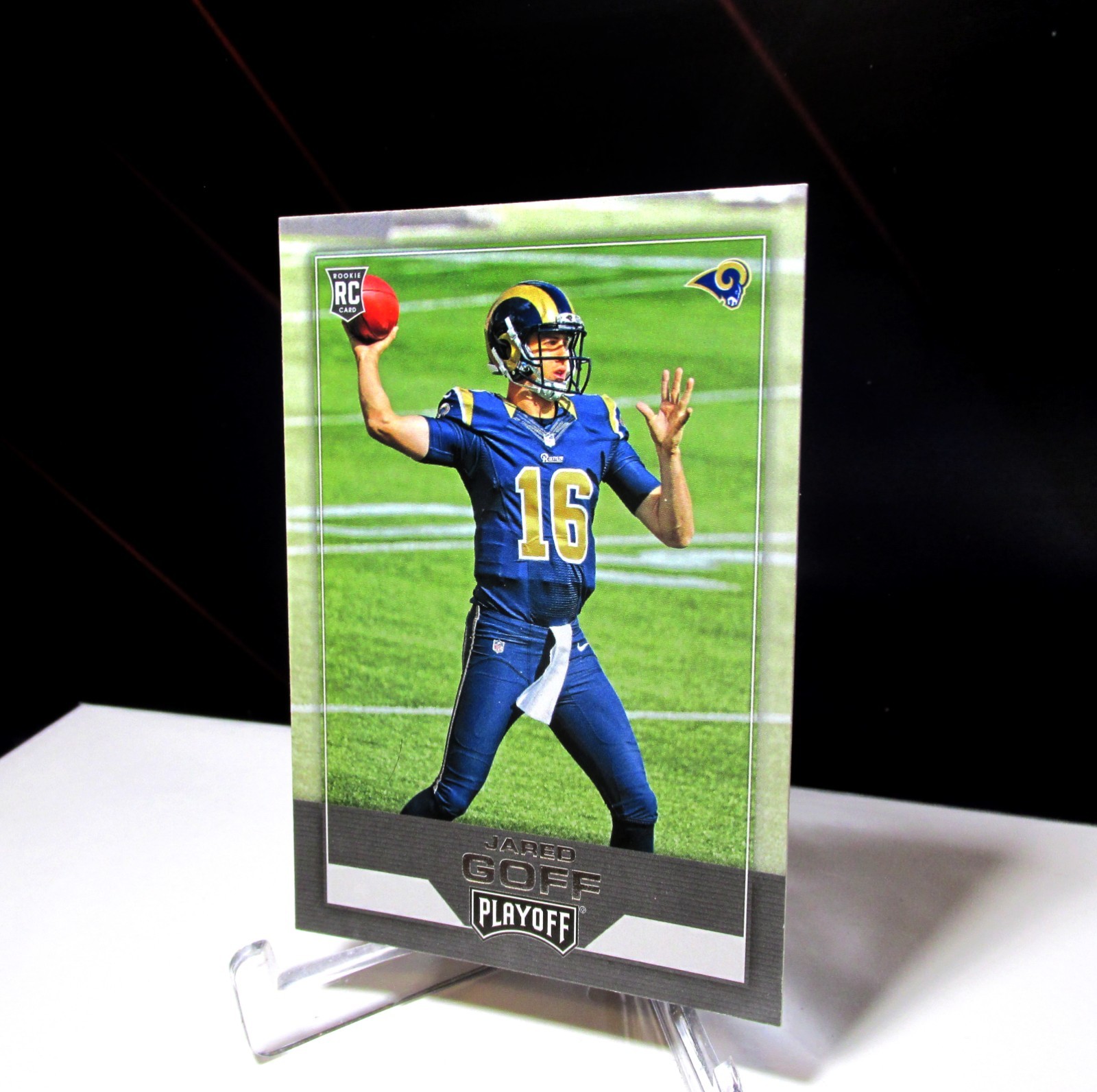 2016 Panini Playoff Jared Goff #201 RC Rookie Los Angeles Rams Detroit Lions