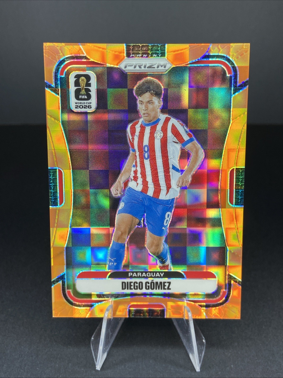 2026 Panini Prizm World Cup – Diego Gomez #348 – Orange Pandora 188/215