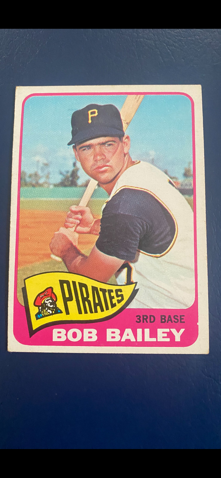 1965 Topps Baseball – Bob Bailey #412 Pittsburgh Pirates NM