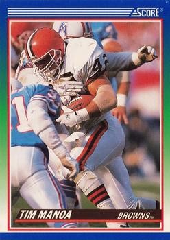 1990 Score #403 Tim Manoa