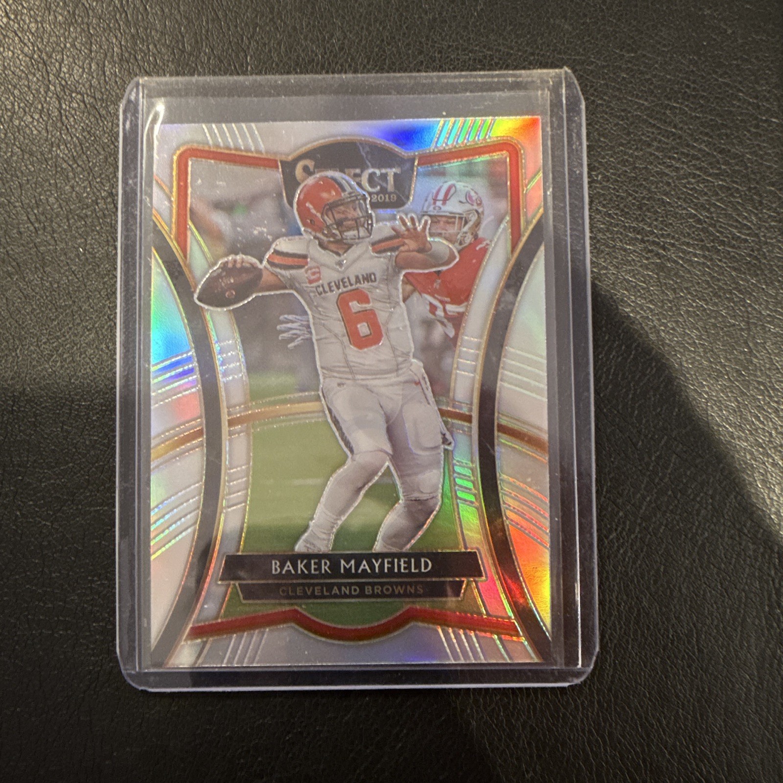 Panini 2019 Select Baker Mayfield Browns Silver Prizm #173 Football Card