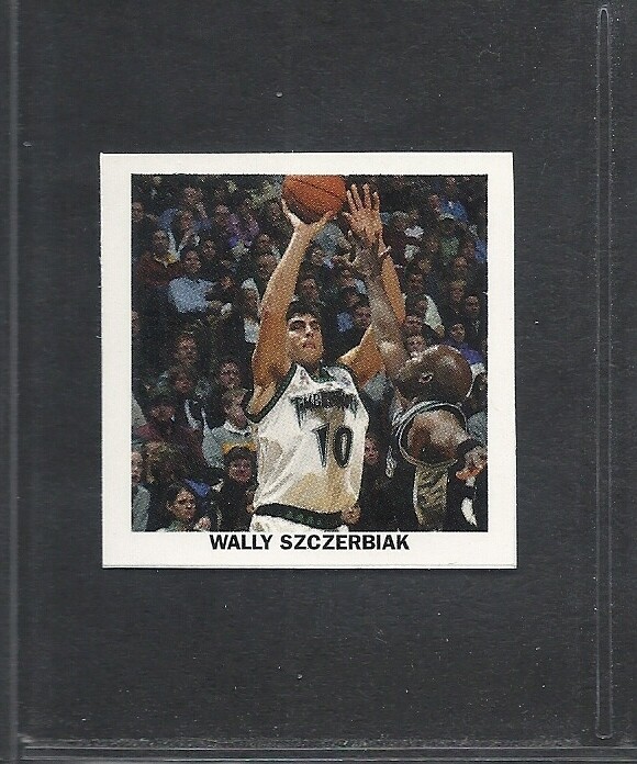 2002 NBA Properties Stickers – Wally Szczerbiak – Minnesota Timberwolves