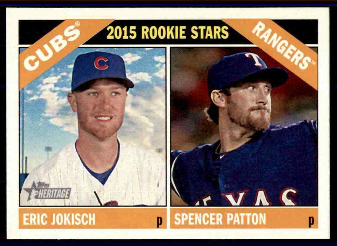 2015 Topps Heritage Eric Jokisch RC / Spencer Patton RC #233