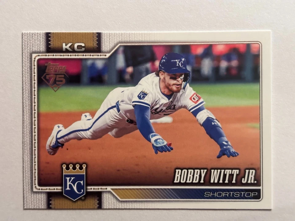 Bobby Witt Jr. 2026 Topps 75 YEARS Baseball Series One #205