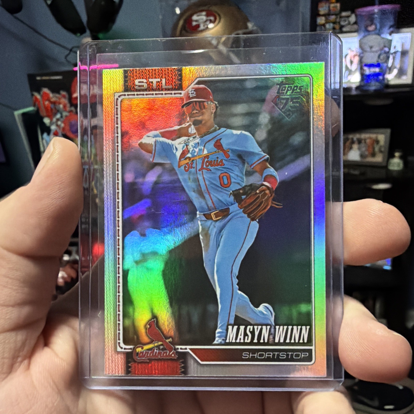 MASYN WINN Rainbow Foil 2026 Topps Series 2 #526 St. Louis Cardinals