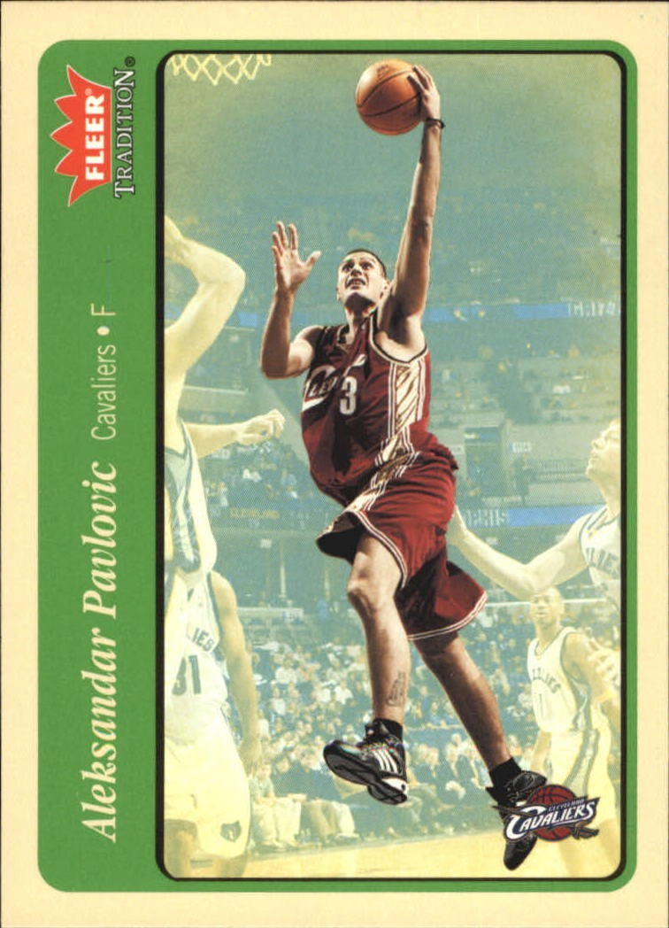 2004-05 Fleer Tradition Green #16 Aleksandar Pavlovic – BSK