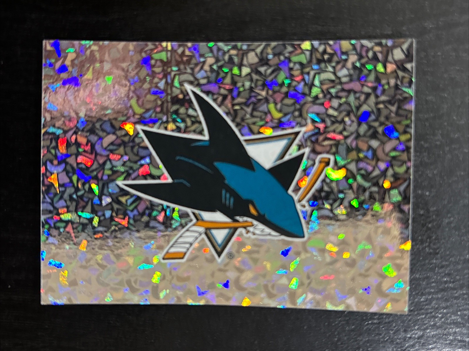 2025-26 Topps NHL Stickers Foil Team Logo San Jose Sharks #375