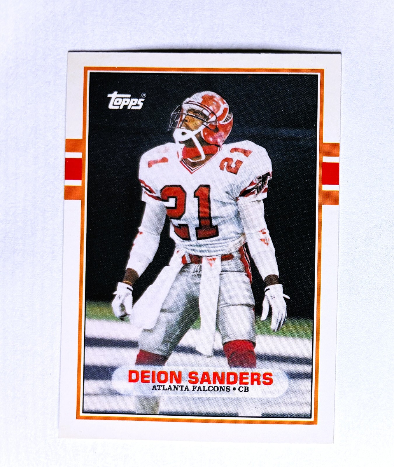 DEION SANDERS ROOKIE CARD 1989 Topps Traded #30T Football COACH PRIME MINT FRESH