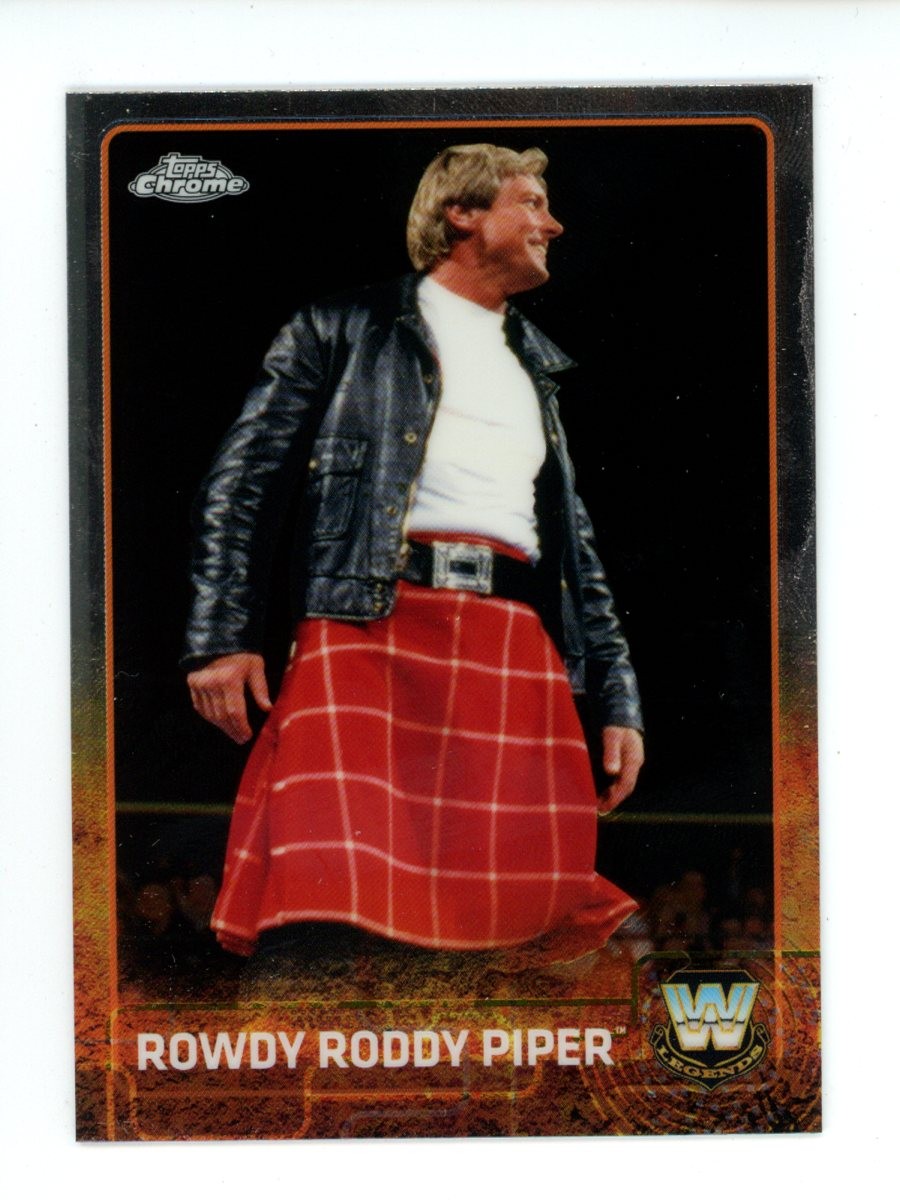 2015 Topps Chrome WWE Rowdy Roddy Piper #88