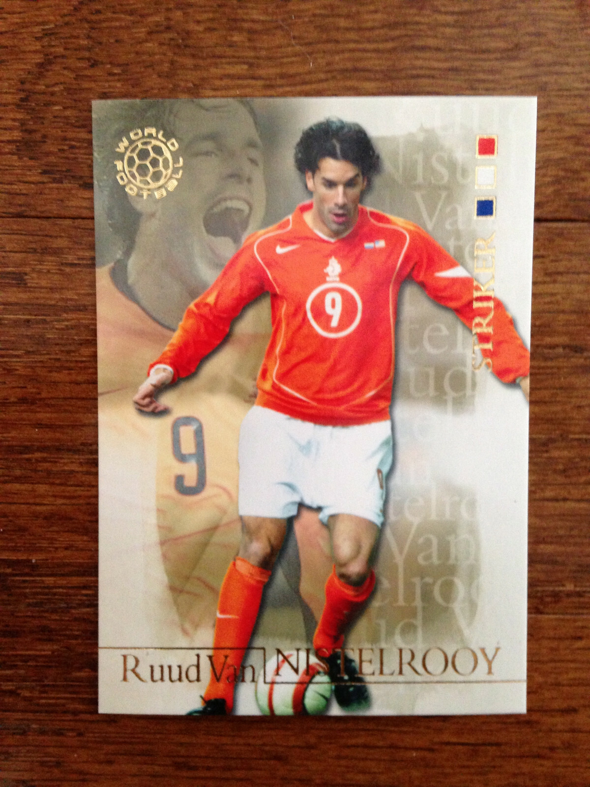2004 Futera World Football Soccer Card- Holland RUUD VAN NISTELROOY Mint