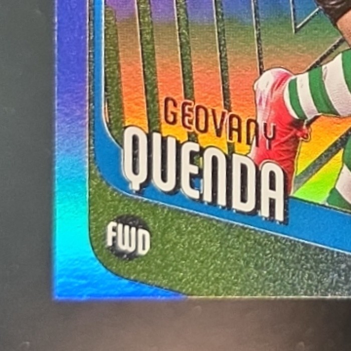 2025 Topps UEFA CC Geovany Quenda #95 Future Stars Blue Foil /150