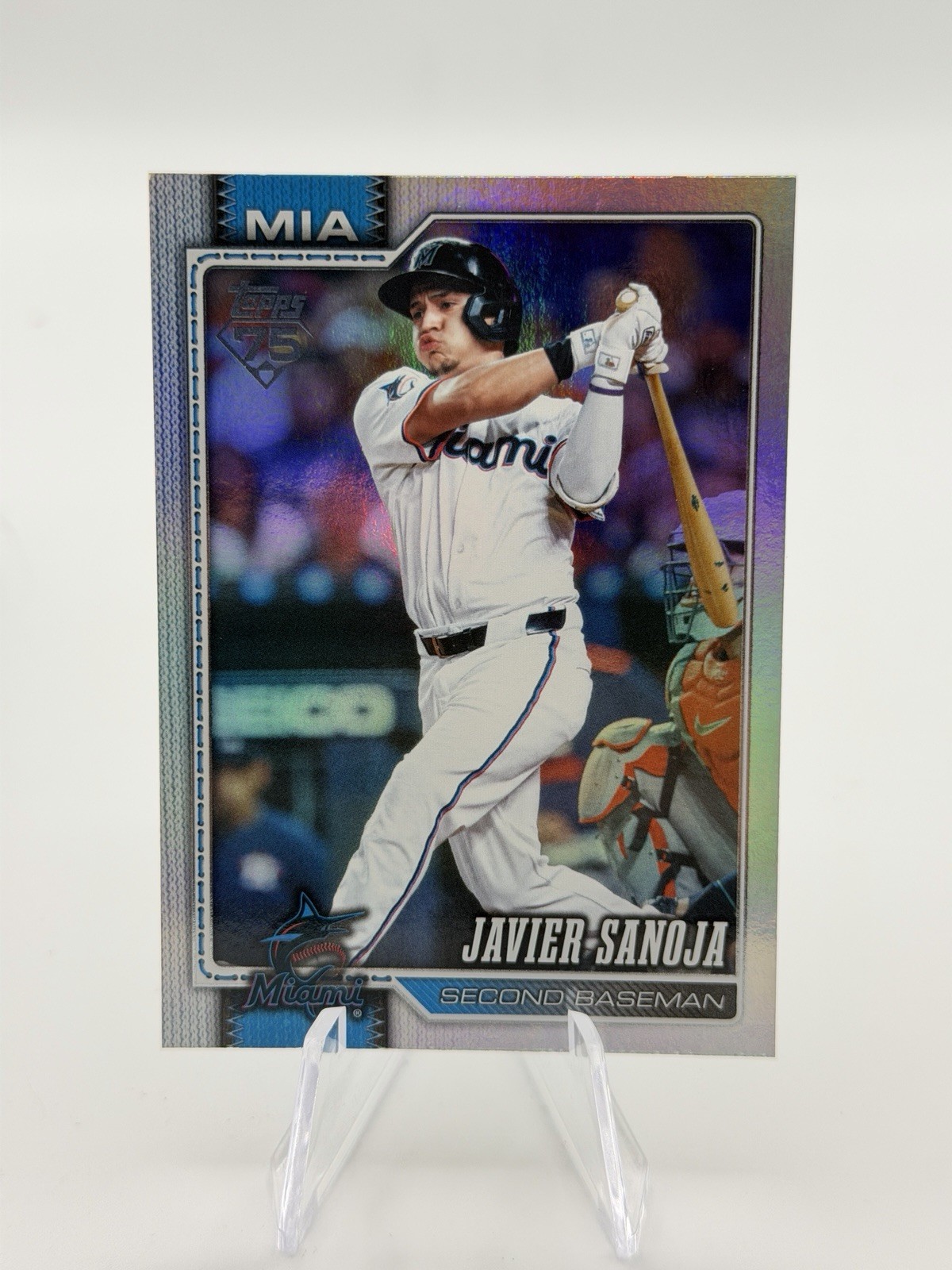 2026 Topps Series 2 – Javier Sanoja #399 Rainbow Foil