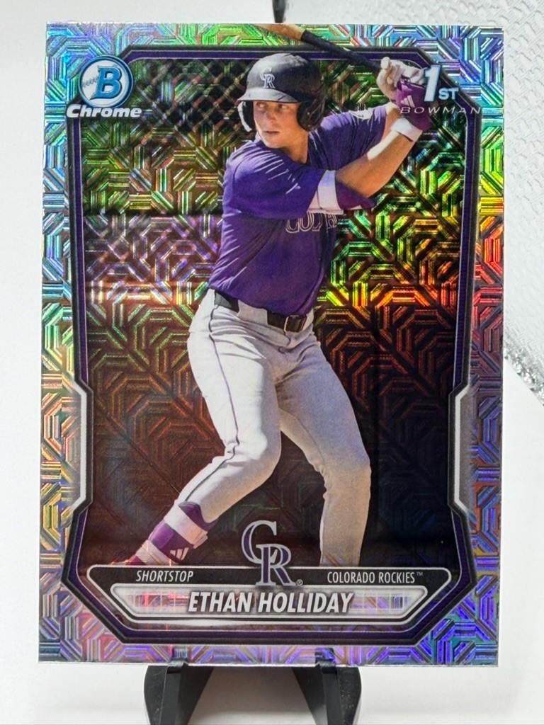 2026 Bowman Mega box MOJO Chrome Prospects – Pick your Card / Complete your Set