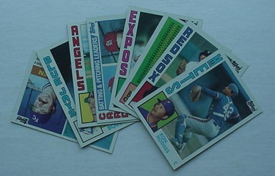 1984 TOPPS BASEBALL CARD SINGLES (1-250) *** 30¢ EACH+ ***$3.00 MINIMUM***