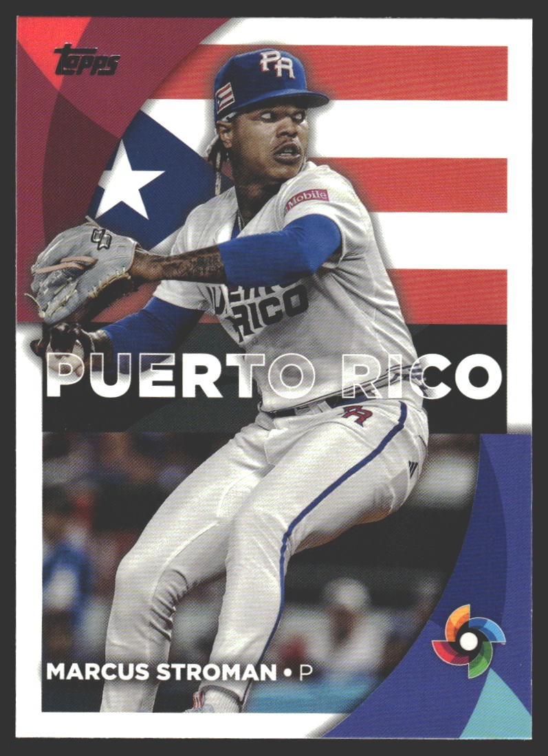 Marcus Stroman #WBC-58 2023 Topps 2023 World Baseball Classic Stars Puerto Rico