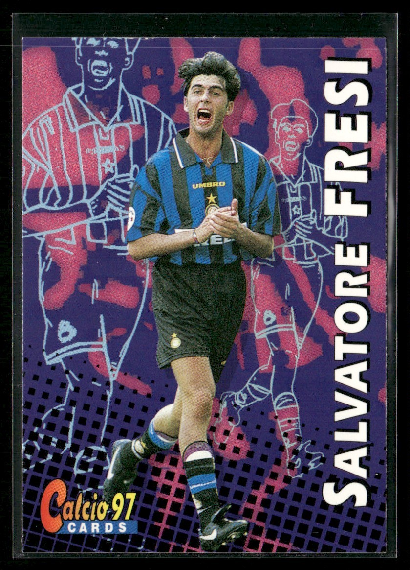 1996 Panini Calcio ’97 Salvatore Fresi Inter Milan #40
