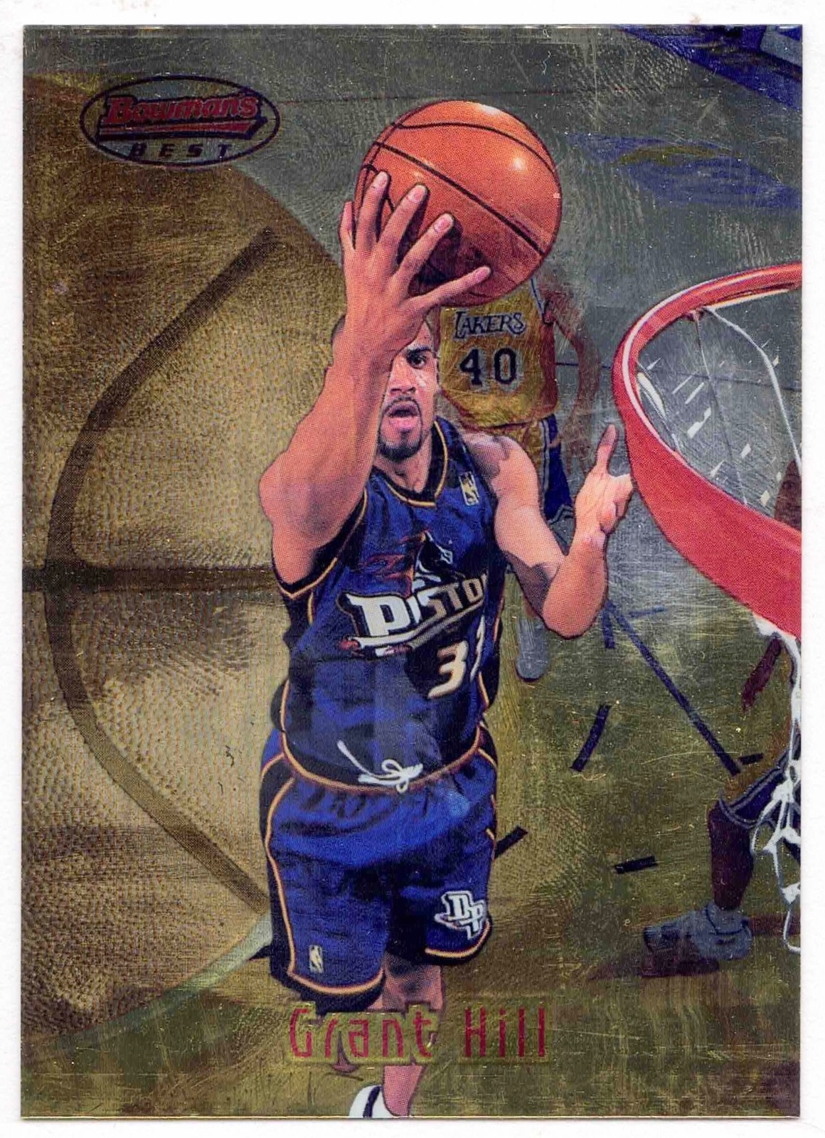 1997-98 Bowman’s Best – Grant Hill #7 Refractor