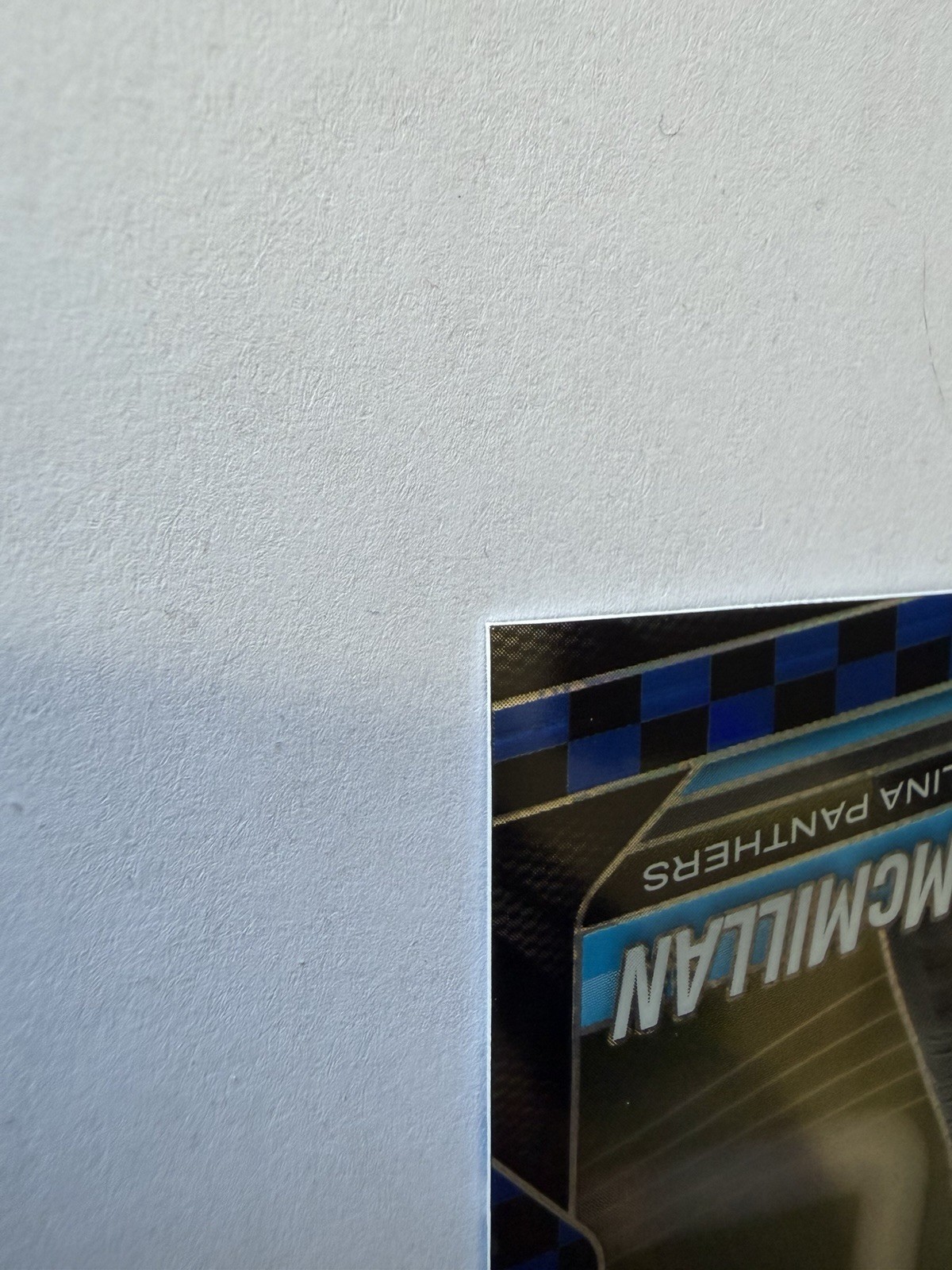 2025 Prizm Tetairoa McMillan RC Black Blue Checker SSP 311 Panthers SEE PICTURES