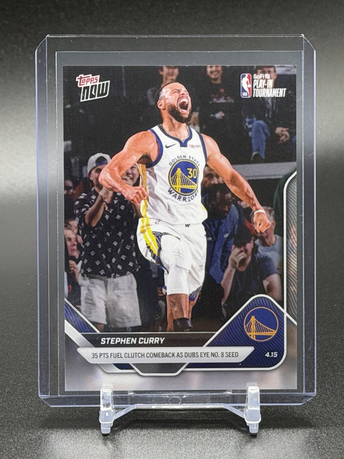 2025-26 NBA Topps Now Card #260🏀Stephen Curry💥35Pt Clutch Comeback💥