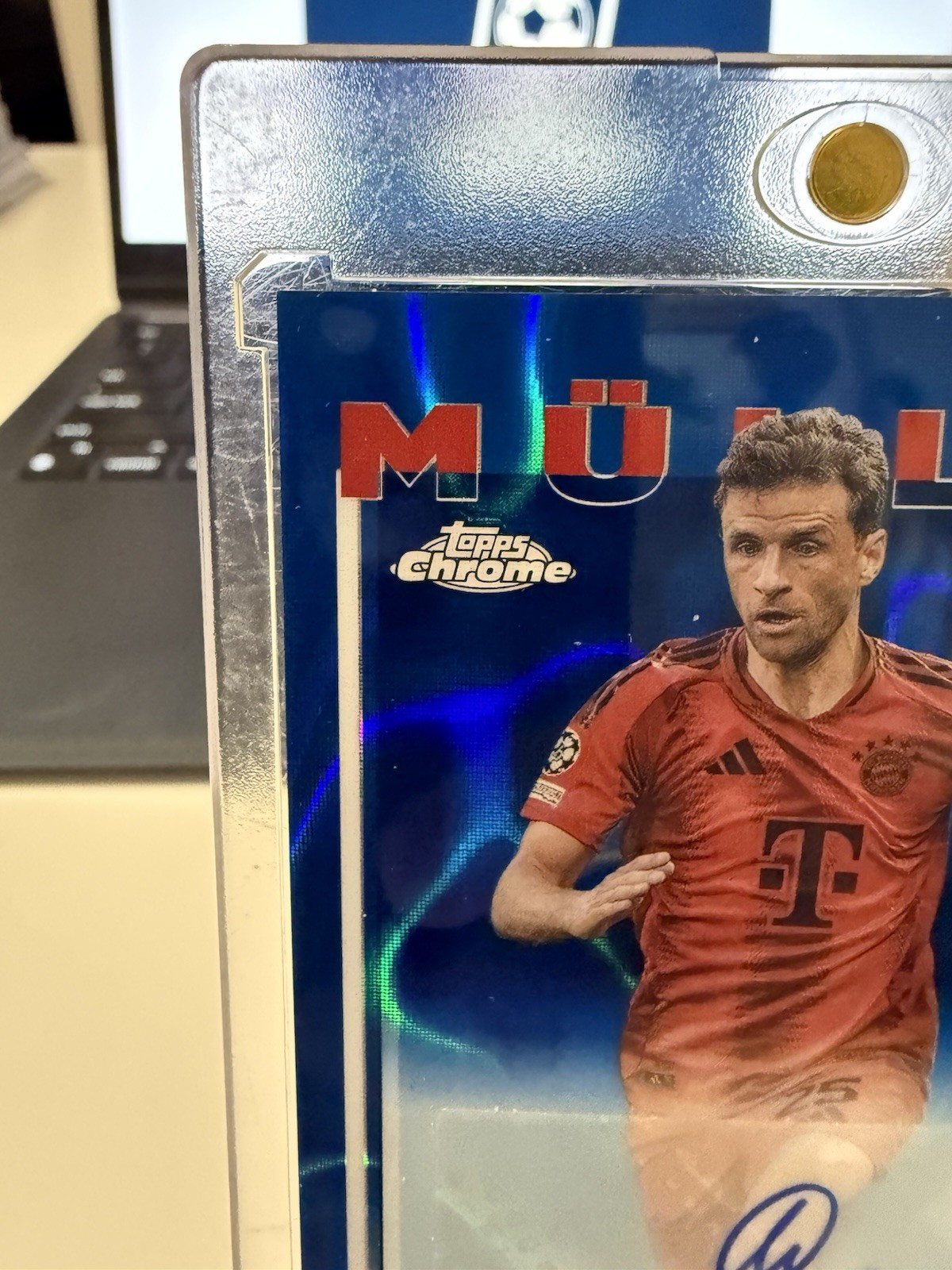 Thomas Muller Auto 36/150 Topps Chrome 2024/25 UCL Bayern Munich Germany