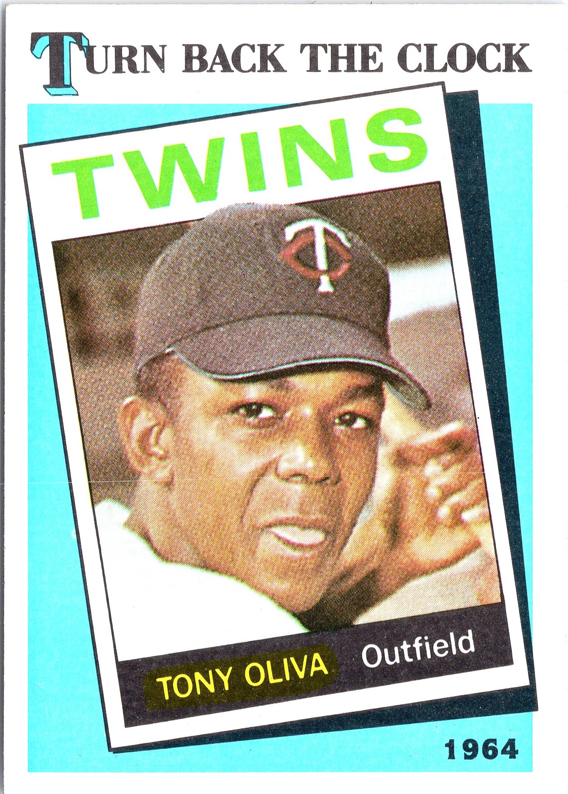 Tony Oliva 1989 Topps #665a Minnesota Twins