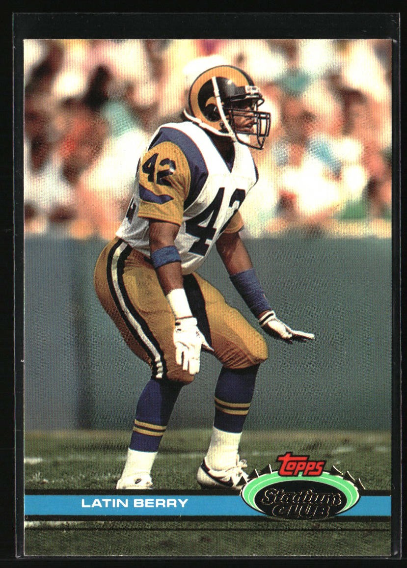 1991 Stadium Club #376 Latin Berry