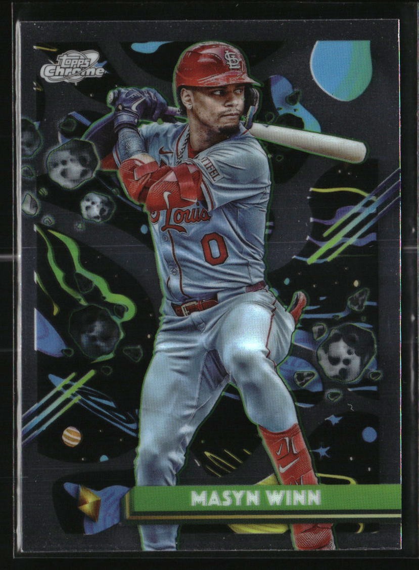 2025 Topps Chrome Cosmic Masyn Winn #119 St. Louis Cardinals