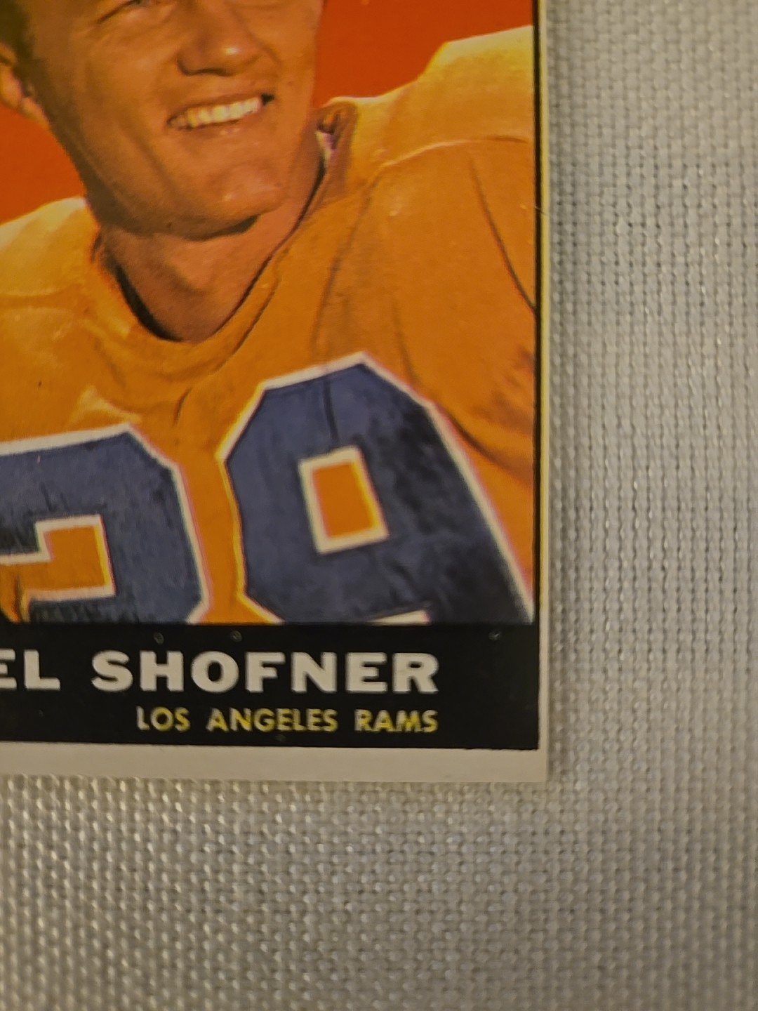 1961 Topps – Del Shofner #52 VG+