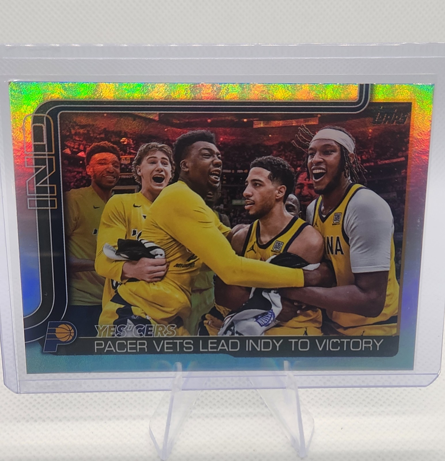 🔥 2024-25 Topps Chrome Flagship Refractor #280 YES’CERS Pacer Vets Lead Indy