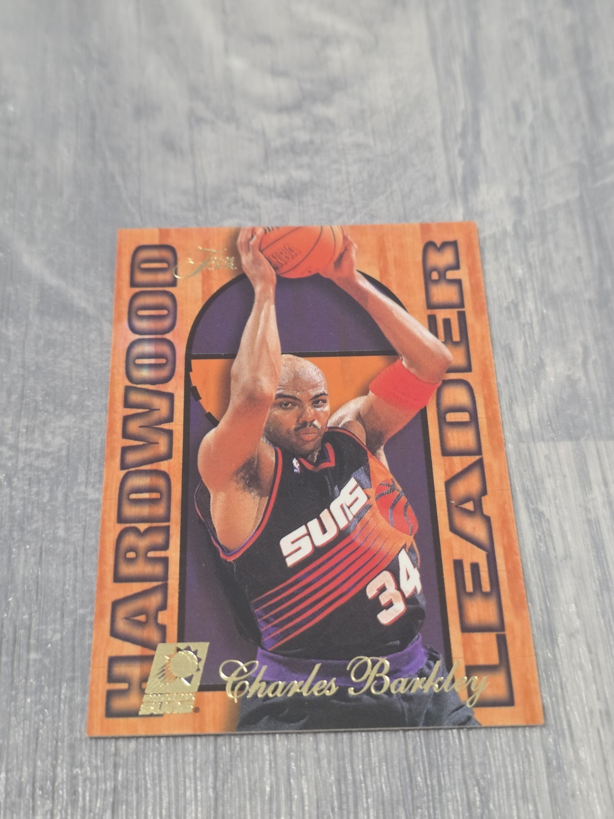 1995-96 Flair CHARLES BARKLEY Hardwood Leader #21 Phoenix Suns – D251