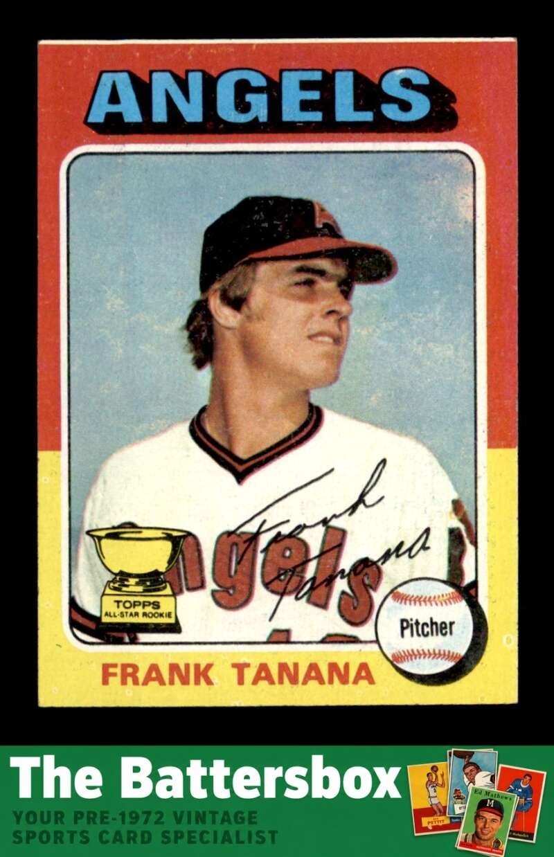 1975 Topps #16 Frank Tanana EXMT/EXMT+ X3733894