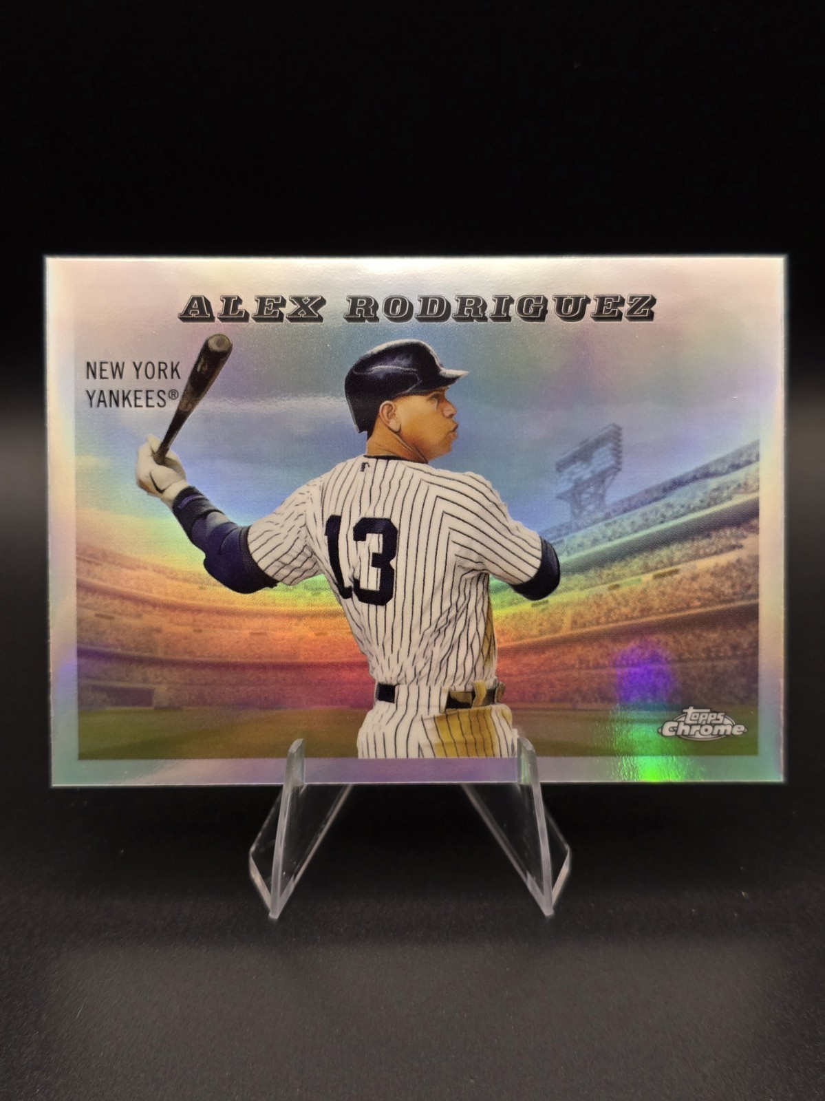 2025 Topps Platinum Anniversary Rails and Grails Alex Rodriguez